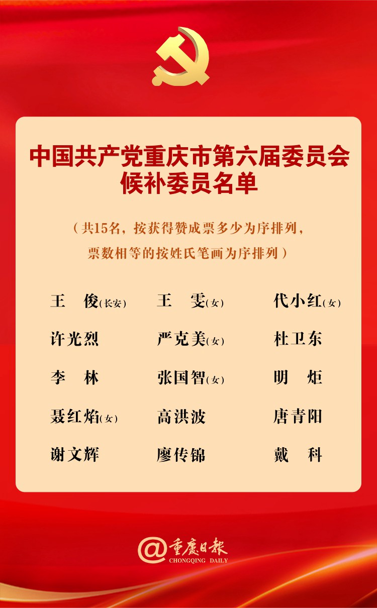 重庆市委常委最新排名及其内涵解析