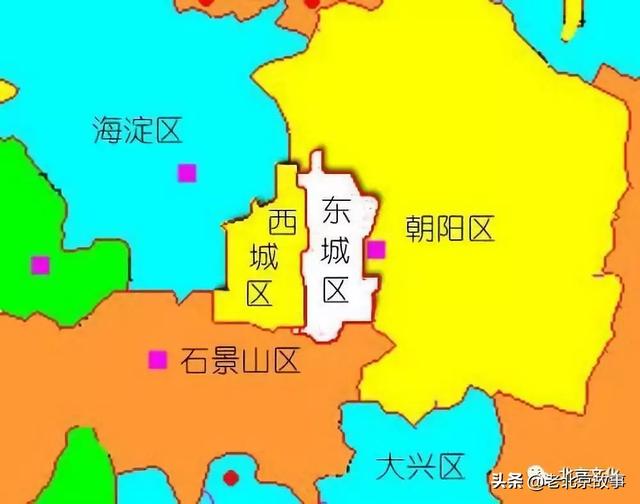 最新北京市区域划分图解析