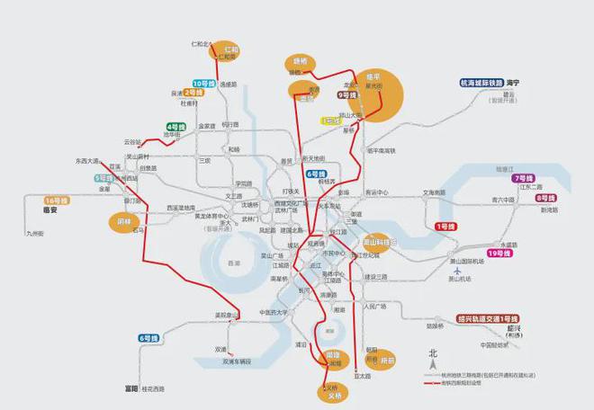 杭州三环线路图最新详解